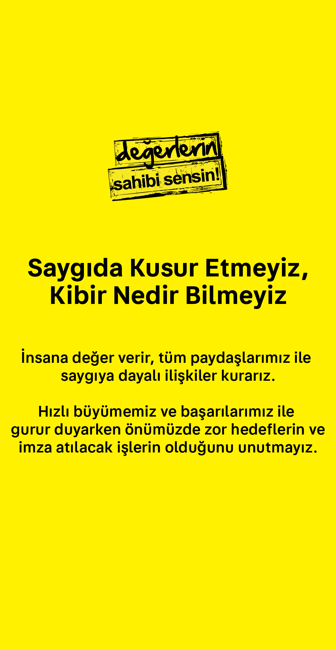 Değerlerimiz kartı 6 arka yüz