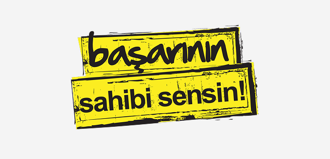 Başarının sahibi sensin